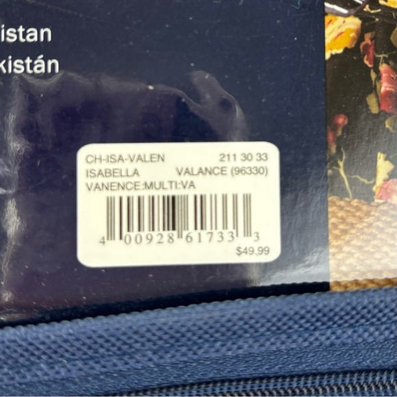 NIP-Chaps Isabella pattern-floral rose pattern on blk-RARE - Picture 6 of 10